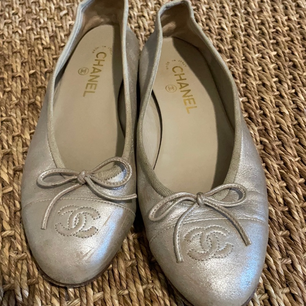 Chanel ballet flats